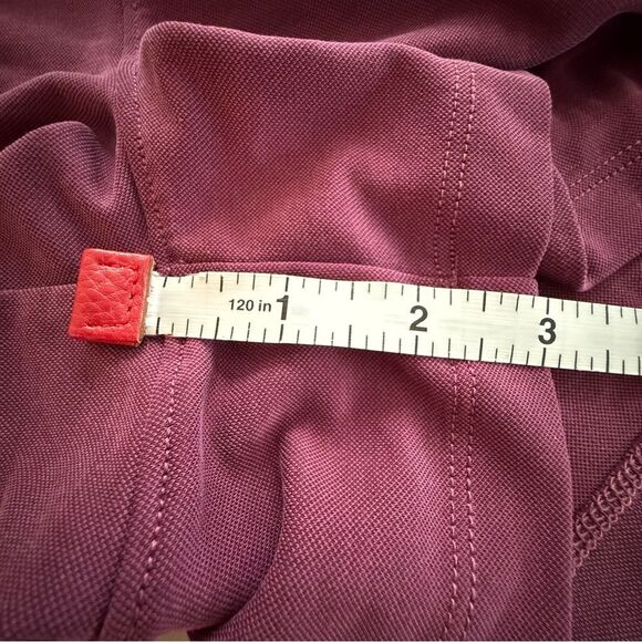 Lou & Grey Burgundy Sandwashed Sleeveless Romper size small - Picture 7 of 9